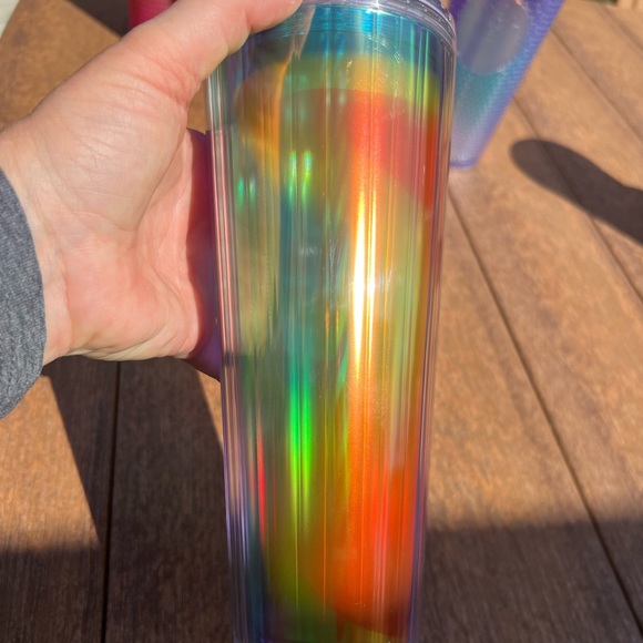 STARBUCKS KALEIDOSCOPE- 🌈 Starbucks cold Venti cup! 2021 NEW! - Picture 2 of 10